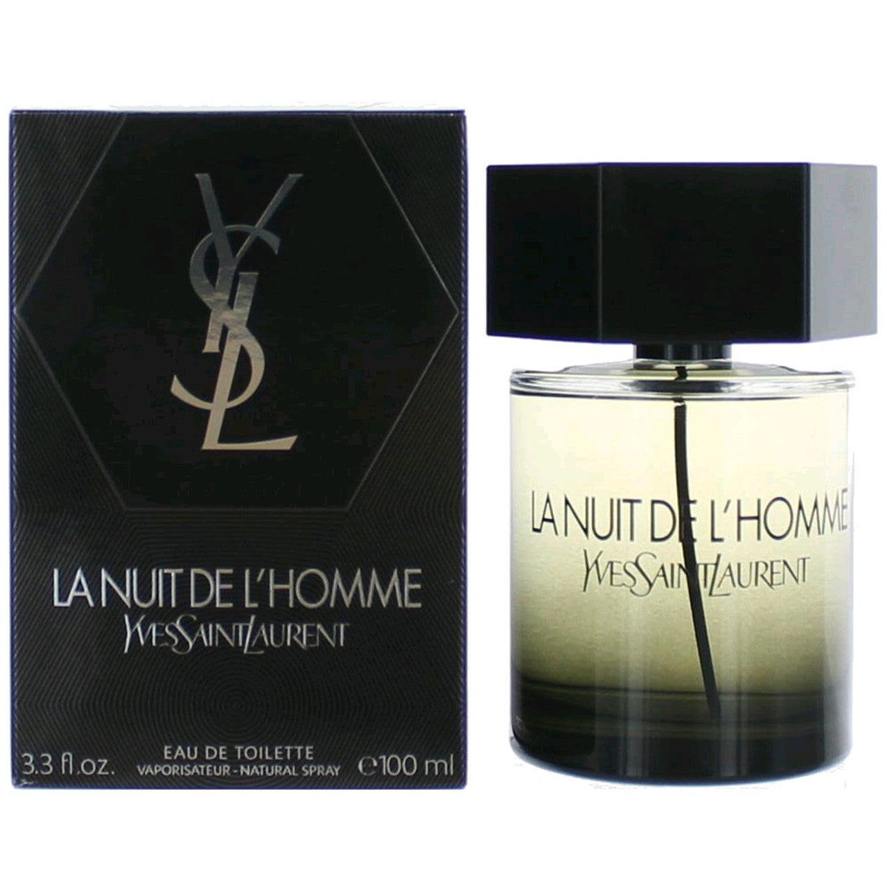 La Nuit De L'Homme by Yves Saint Laurent, 3.3 oz EDT Spray for Men