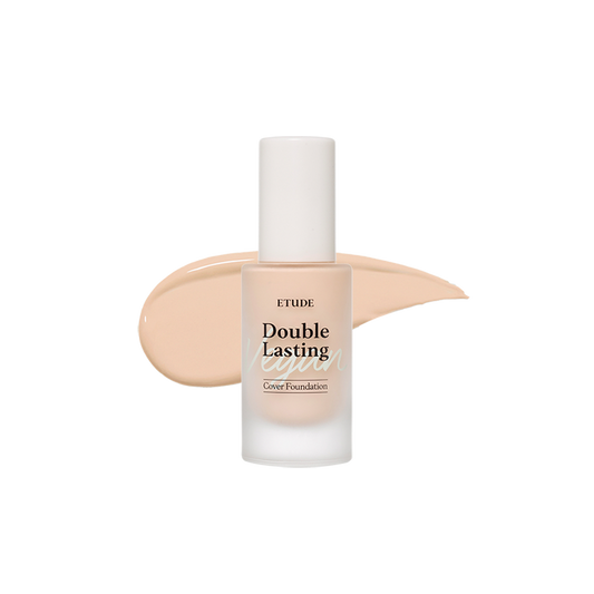 [Etudehouse] Double Lasting Vegan Cover Foundation 30g -No.21N1 Neutral Beige