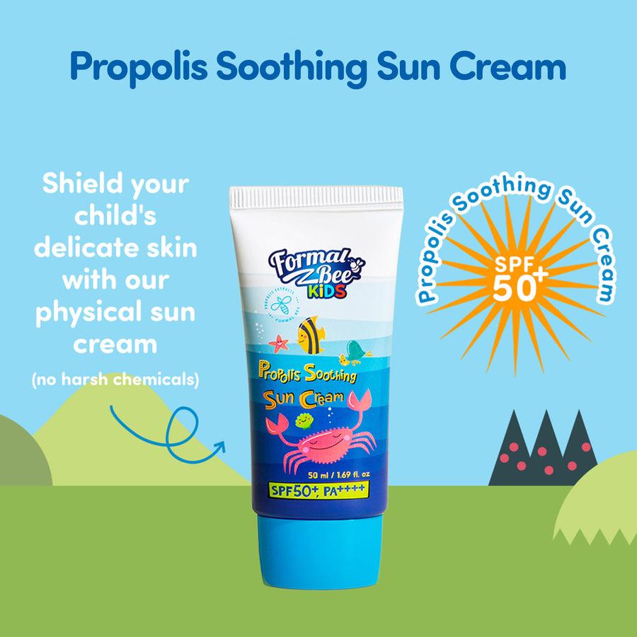 [FormalBeeKids] Propolis Soothing Sun Cream SPF50+ PA++++ 50ml