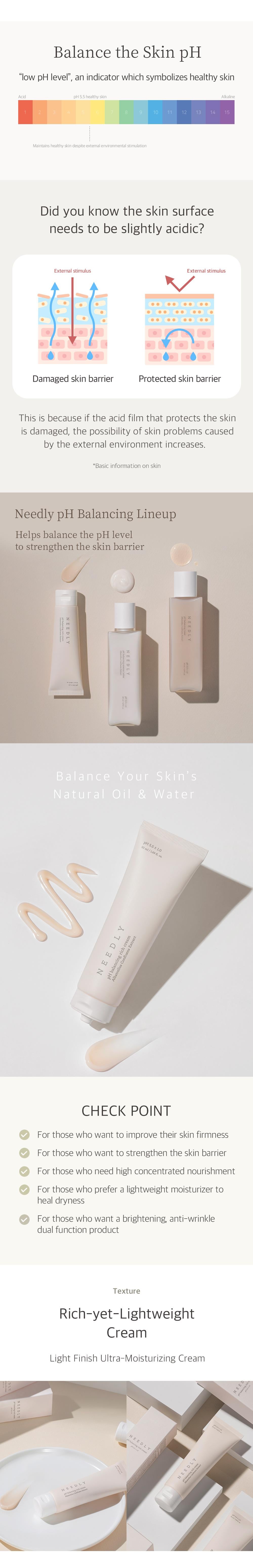 [Needly] pH balancing rich cream 50ml