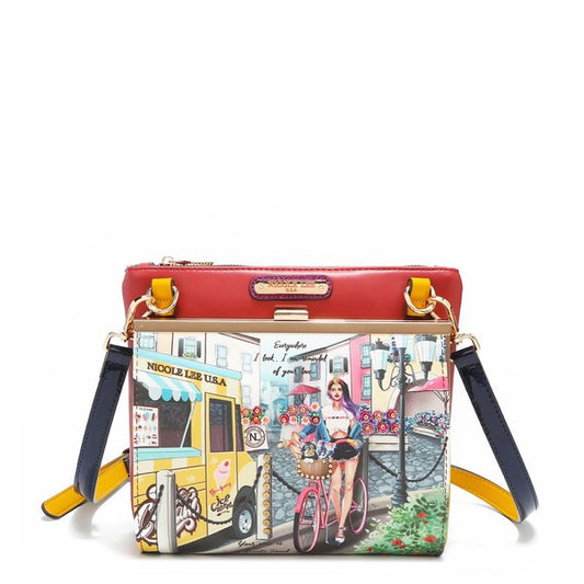 NICOLE LEE  COZY STREET IN MILAN CROSSBODY