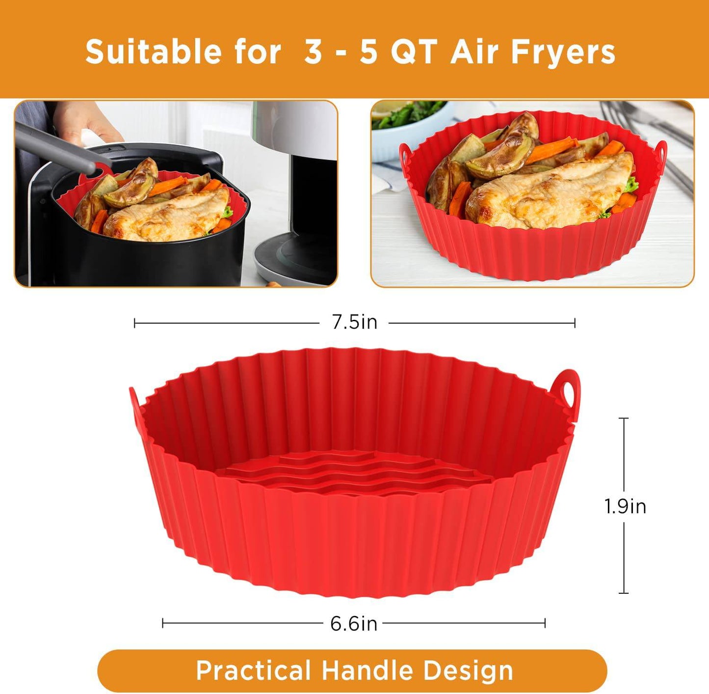 Reusable Air Fryer Tray