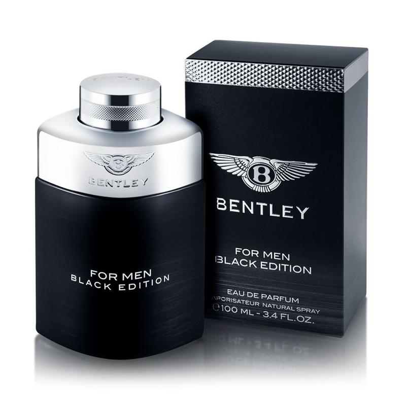 BENTLEY FOR MEN BLACK EDITION, 3.4oz Eau de Parfum