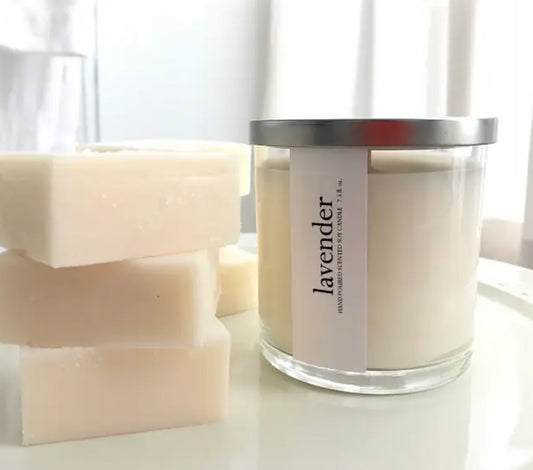 Hand-poured Scented Soy Candles - Made in USA