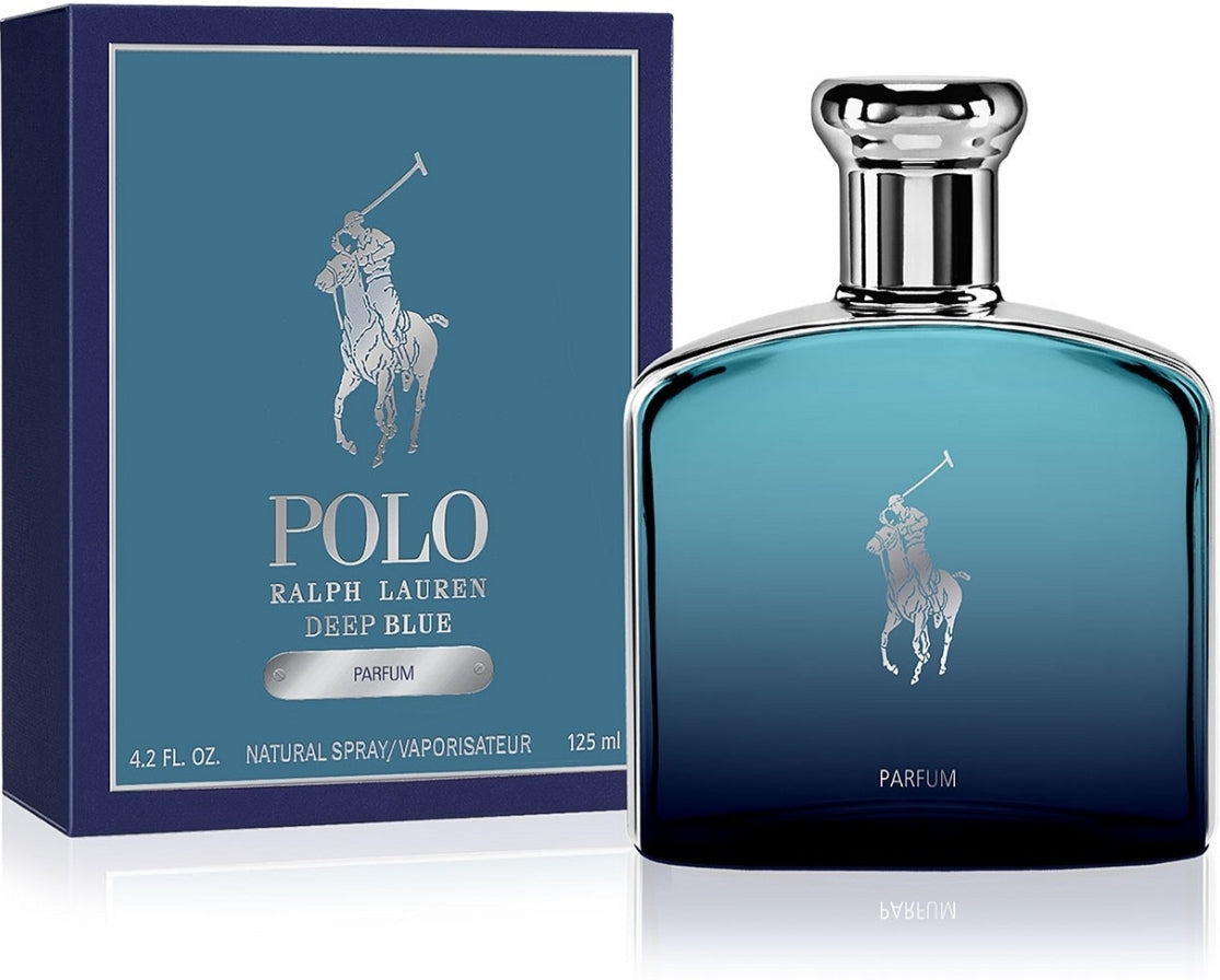 Mens Ralph Lauren Polo Deep Blue Eau de Parfum Fragrance Collection