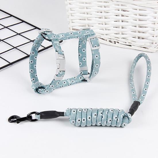 Cat Collar Harness Leash Traction Rope Chest Strap Pet Safe Gentle Leader Come with Me Kitty Harness Bungee Drop Shipping