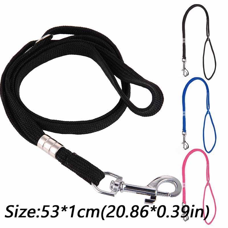 1pcs Adjustable Dogs Leash Pets Noose Loop Lock Clip Rope Cats Grooming Table Accessories Arm Bath Nylon Restraint Ropes Harness