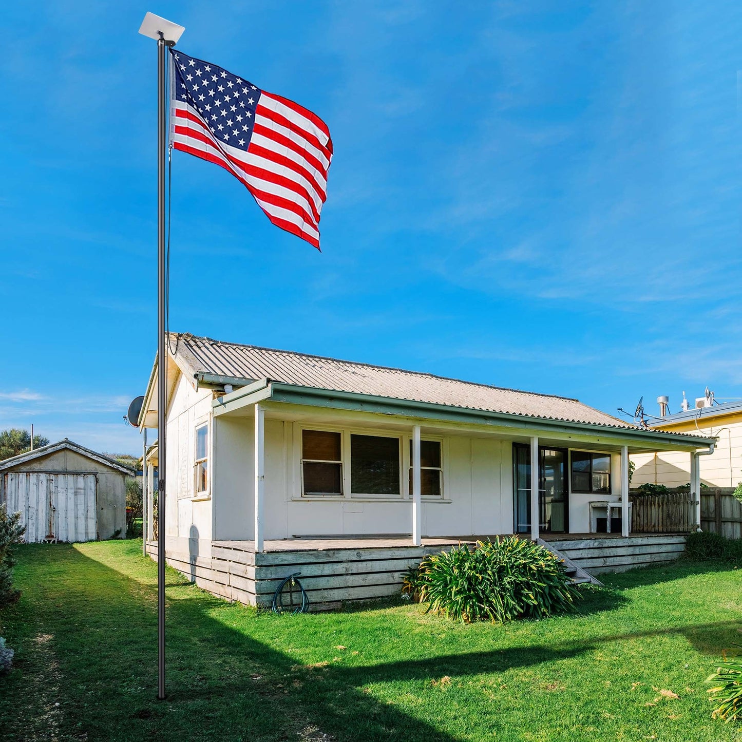 30ft Sectional Al Flag Pole