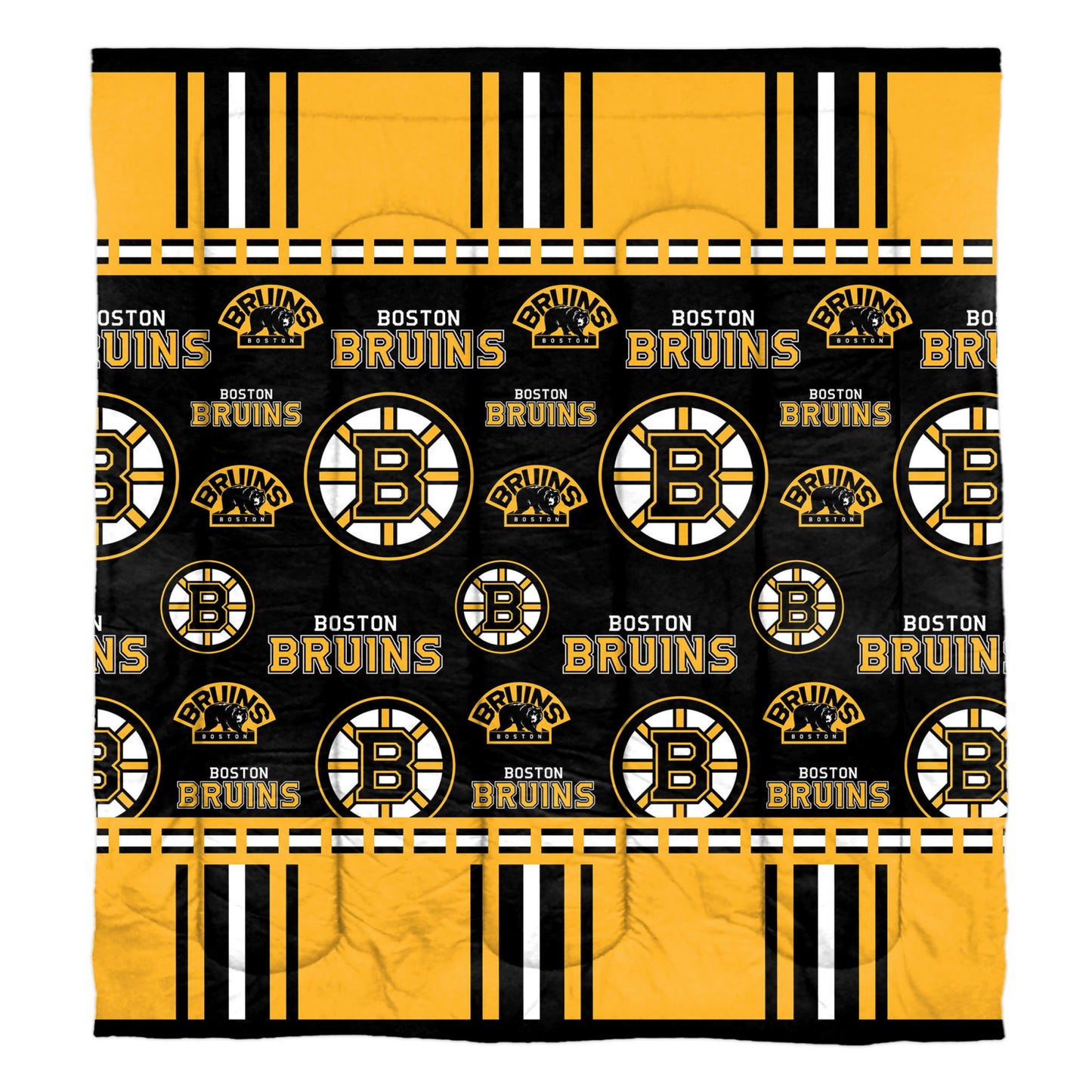 Boston Bruins OFFICIAL NHL Full Bed In Bag Set