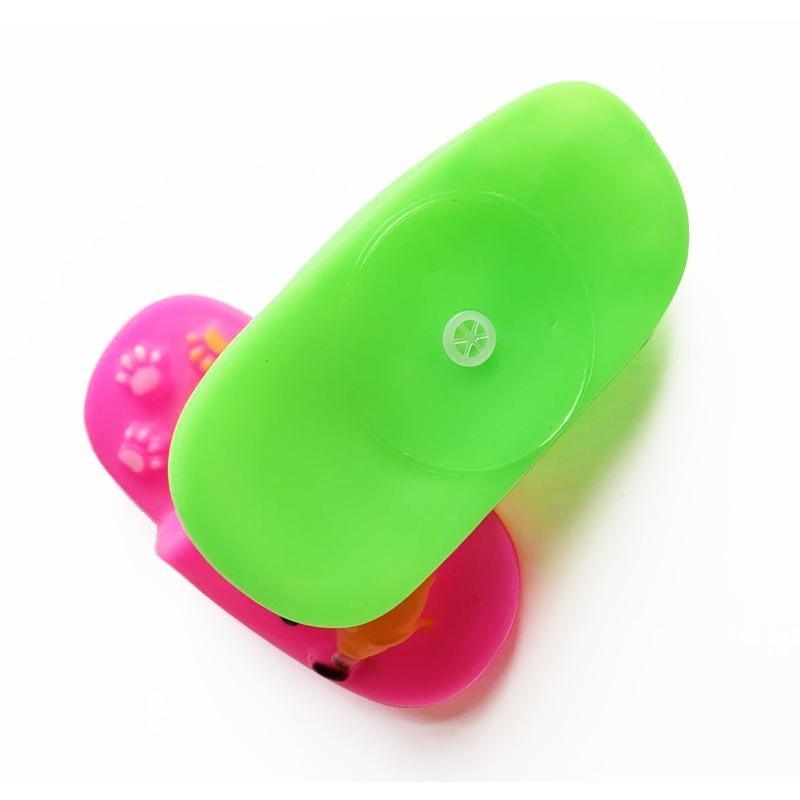 1 Pcs Squeaker for Toys Slipper Shaped Sound Chewing Resistant Bite Playing Toy Pet Cats Puppy Teeth Cleaning Pet Toys