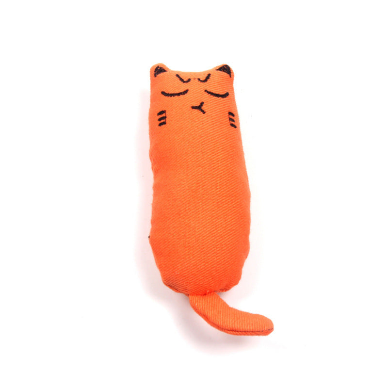 Cats Catnip Toy; Cat Chewing Toy Bite Resistant Catnip Toys For Cats; Catnip Filled Mice Shaped Toys
