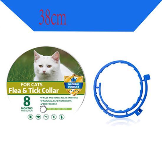 Boxed Anti Flea And Tick Dog Collar Dog Antiparasitic Collar Cat Mosquitoes Insect Repellent Retractable Deworming Pet Accessories
