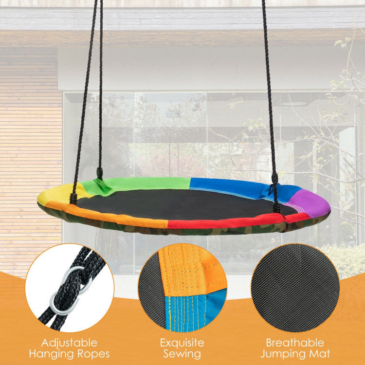 2-Pack Swing Set Swing Seat Replacement and Saucer Tree Swing