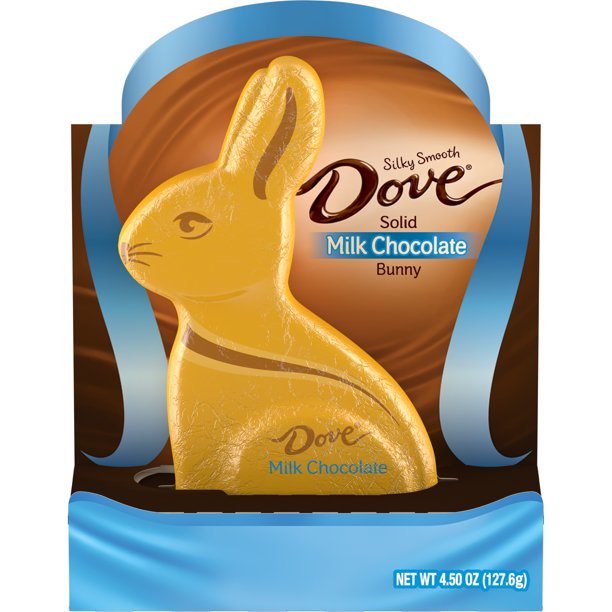 Dove Easter Bunny Milk Chocolate Candy Gift 4.5 oz