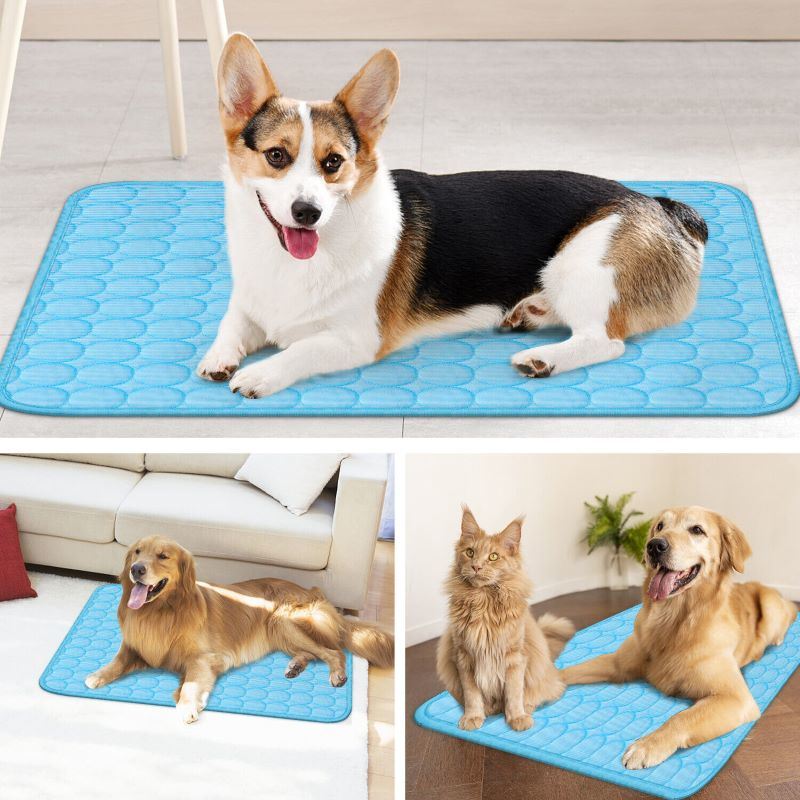 Cool Pad Cushion Dog Cat Puppy Blanket For Summer Sleeping Bed  Pet Cooling Mat