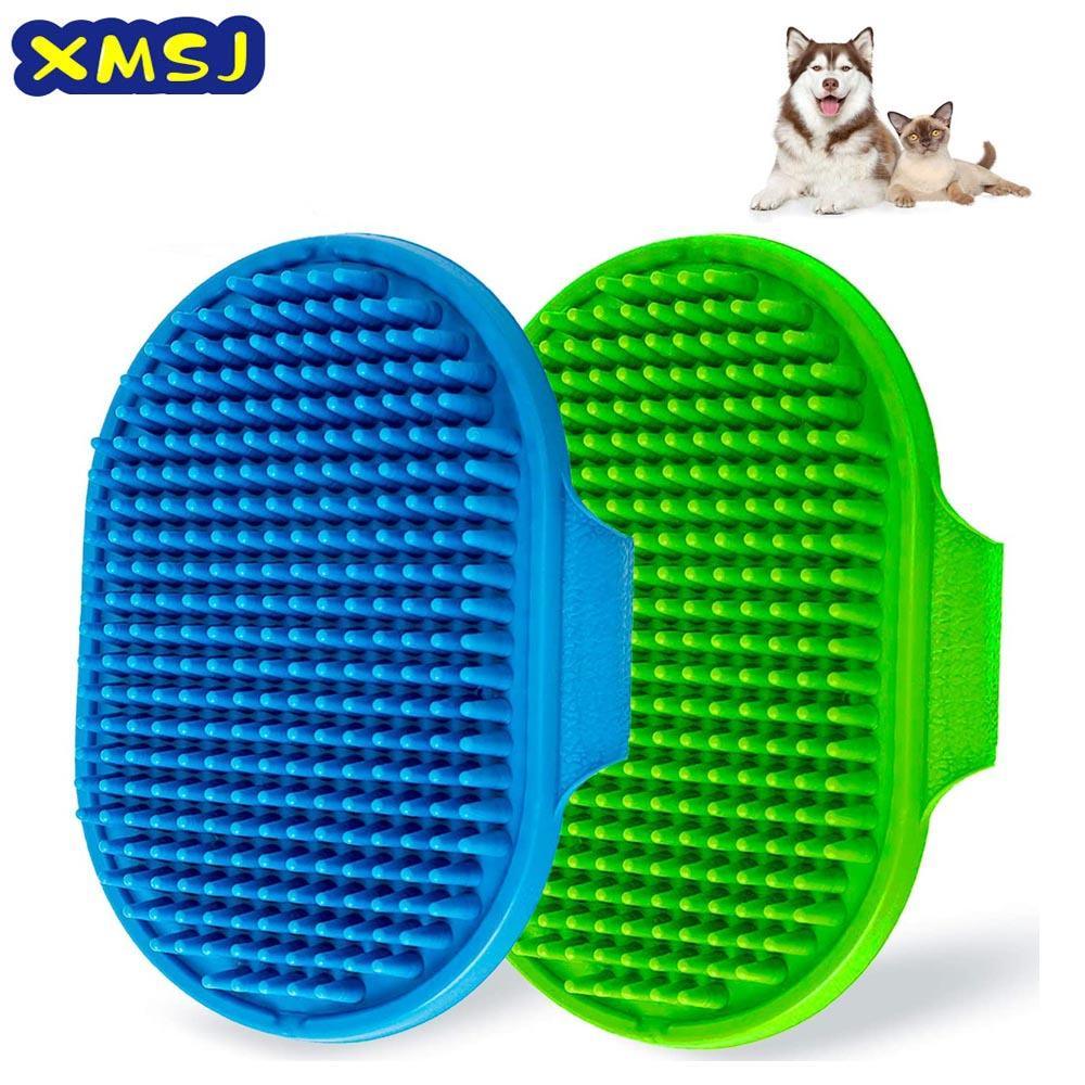 1 Pcs Pets Silicone Washing Glove Dog Cat Bath Brush Comb Rubber Glove Hair Grooming Massaging Kitchen Cleaning Gloves