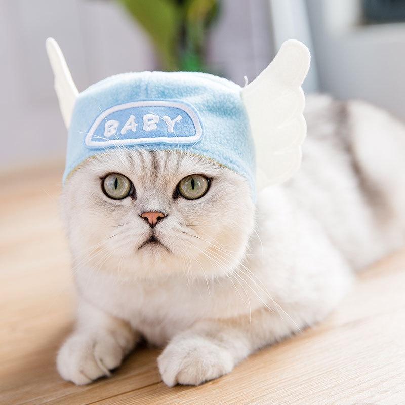 Funny Cat Hat Cartoon Duck Tiger Cosplay Costume Headgear Cute Pets Dog Cap Puppy Kitten Dress Up Accessories