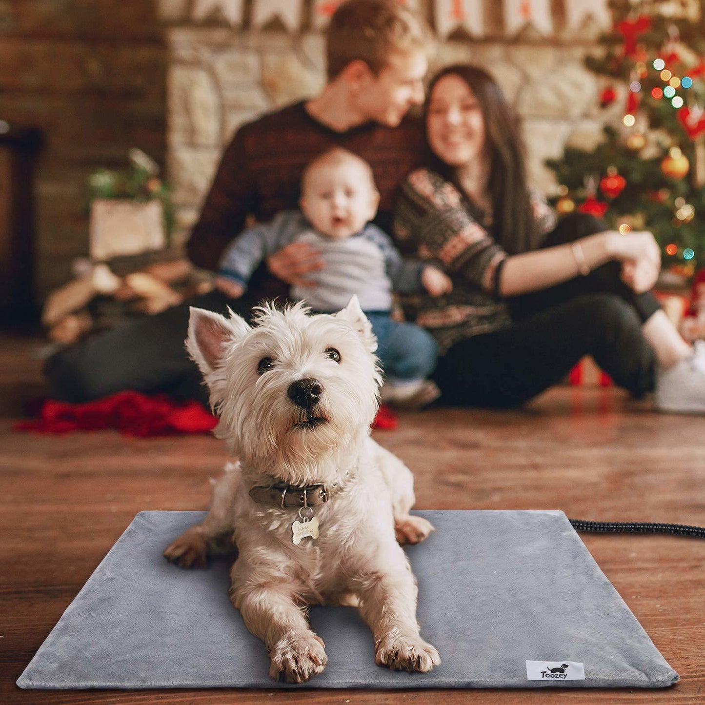 6 Adjustable Temperature Dog Cat Heating Pad