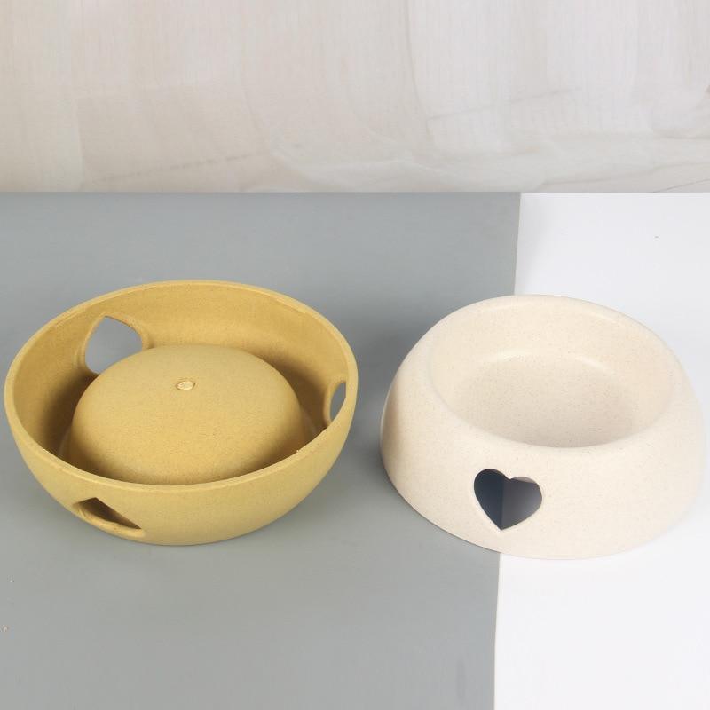 Pet Supplies Dog Bowl Rice Bowl Plastic Love Single Bowl Pet Bowl Cat Bowl Pet Bowl Love Pet Bowl