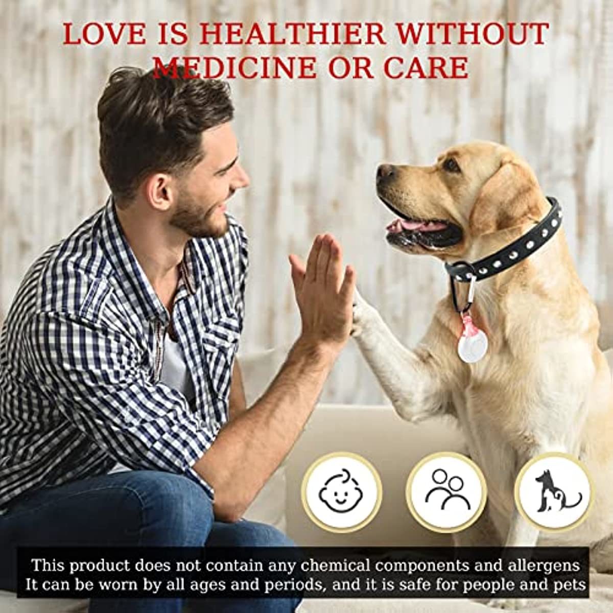 Ultrasonic; Natural; Chemical-Free Tick and Flea Repeller - Flea and Tick Treatment for Dogs; 2 pack; Ultrasonic Flea and Tick Repeller for Dogs and Cats