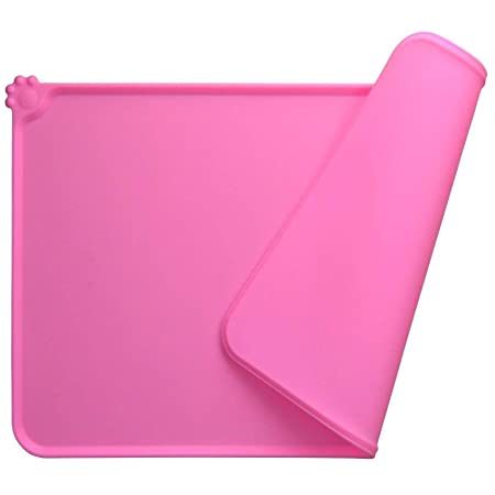 Pet Non Slip Placemat Silicone Mat Waterproof Placemat Feeding Mat Dog Cat Food Tray