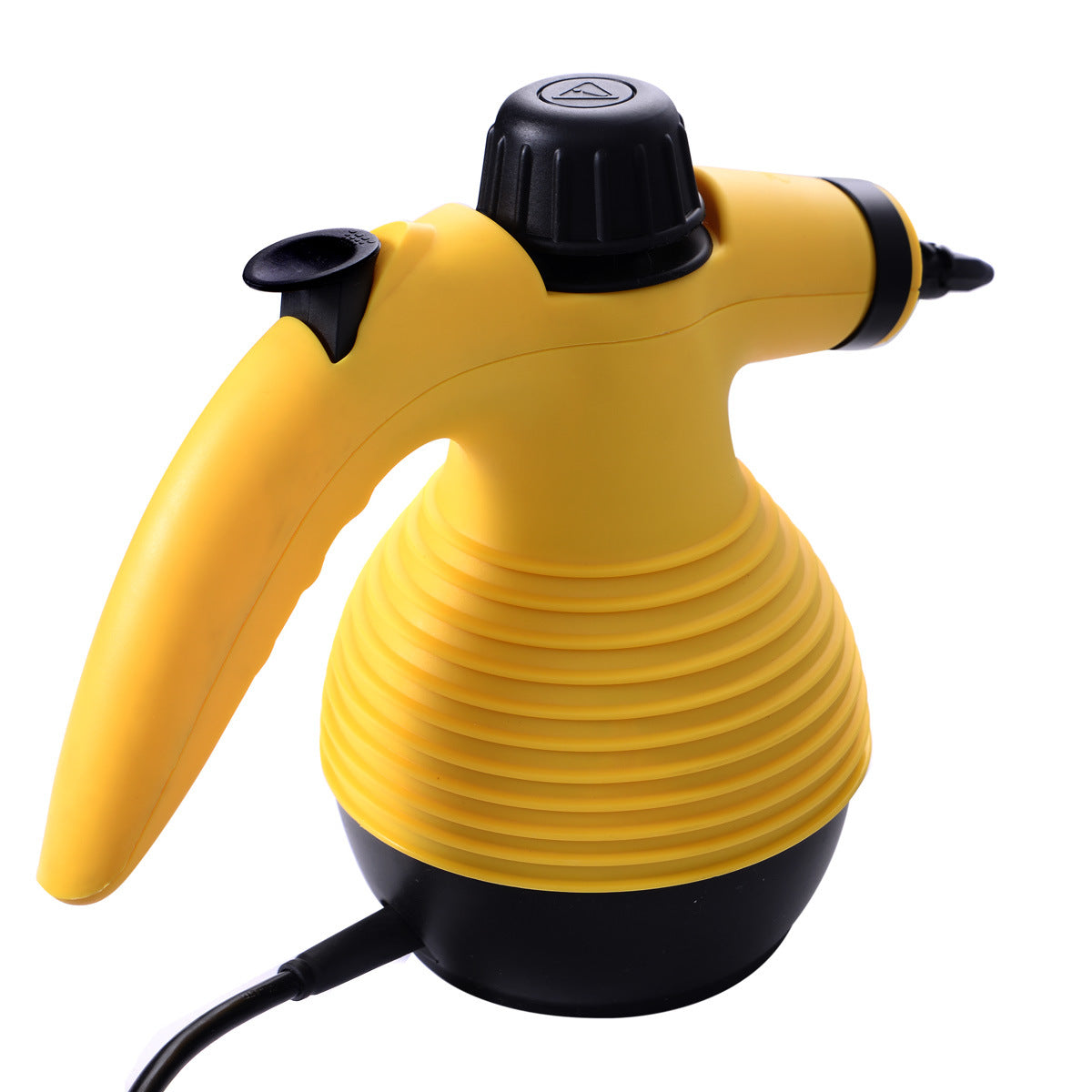 Handheld Pressurized Steam Cleaner with 9-Piece Accessory Set, Multifunctional Steam Cleaning for Car, Home, Bedroom, Chemical-Free, Yellow XH