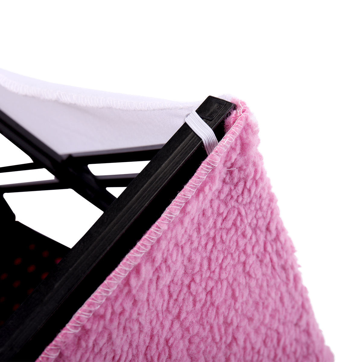 3 Steps Pet Stairs for Dogs and Cats - Dark pink