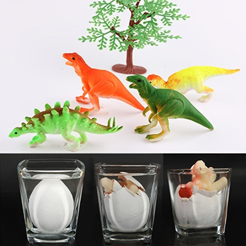 12Pcs Large Size Grow Dinosaurs Egg; Hatching Growing Dinosaur Toys; Hatch In Water Easter Dino Eggs Party Favor Gifts For Kids