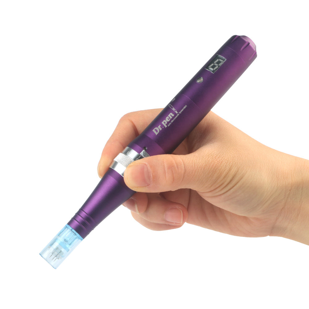 Wireless Electric ULTIMA X5 Dr. Pen Derma Pen Stamp Roller Need1es Cartridges