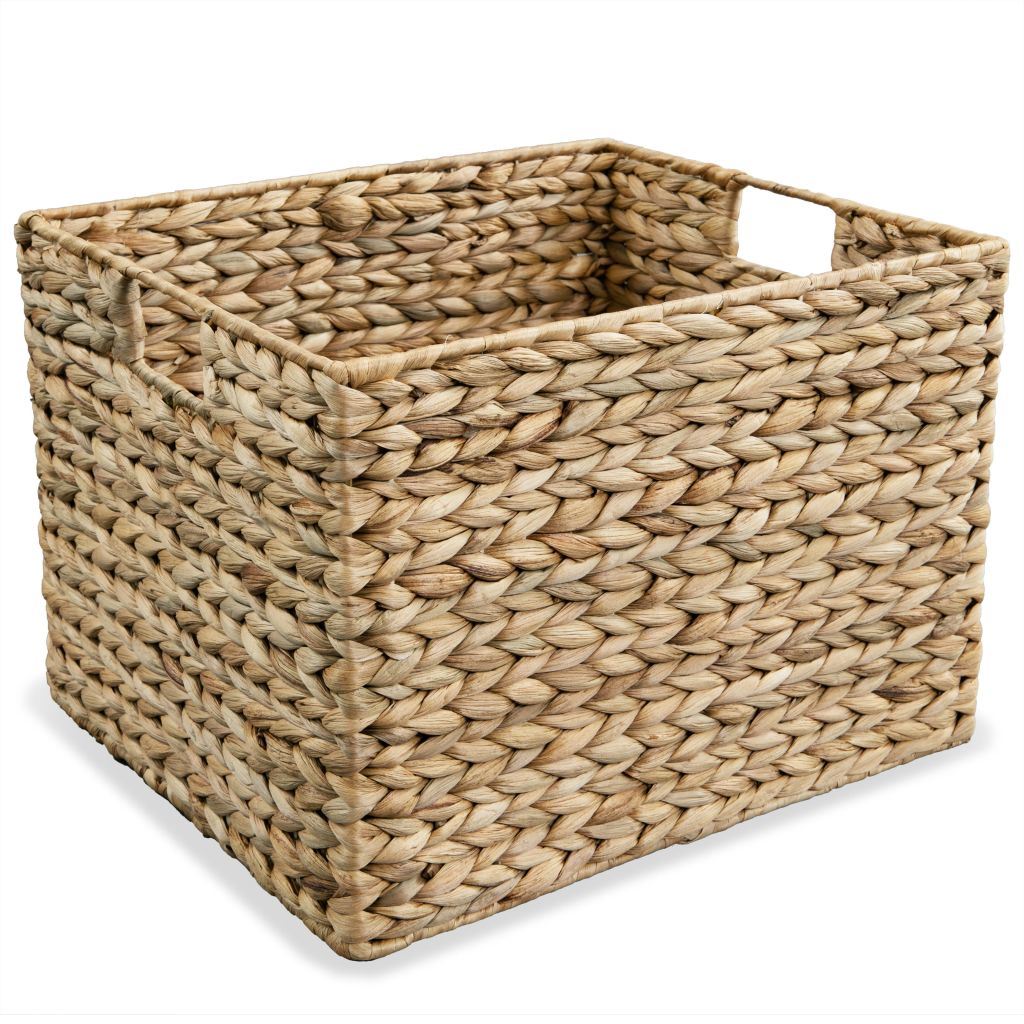 Storage Basket Set 3 Pieces Water Hyacinth