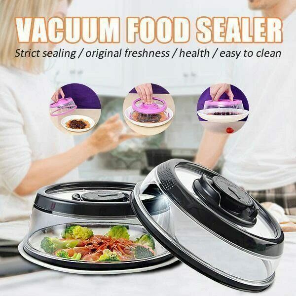 Vacuum Food Sealer Cover Kitchen Instant Vacuum Food Sealer Fresh Cover