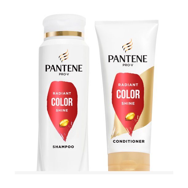 Pantene Pro-V Radiant Color Shine Shampoo;  10.4oz + Conditioner;  9.0 oz