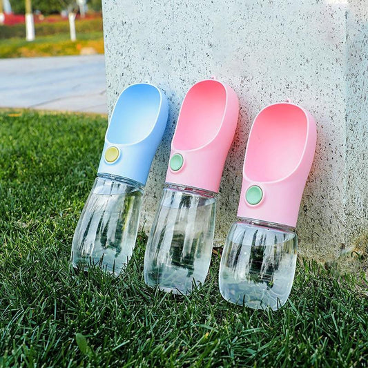 Dogs And Cats Go Out Water Bottle Portable Accompanying Cup Pet Supplies Suitable For Small And Large Dogs Bulldog Golden Retrie