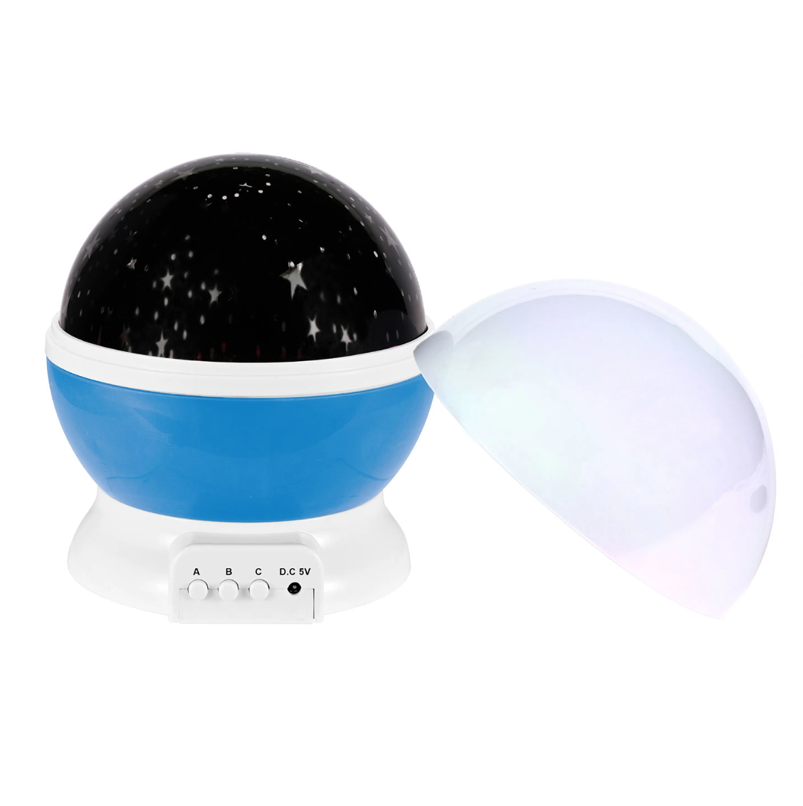 LED Star Sky Projector Night Light Kids Rotating Starry Night Lamp USB Sleep Light Xmas Gift