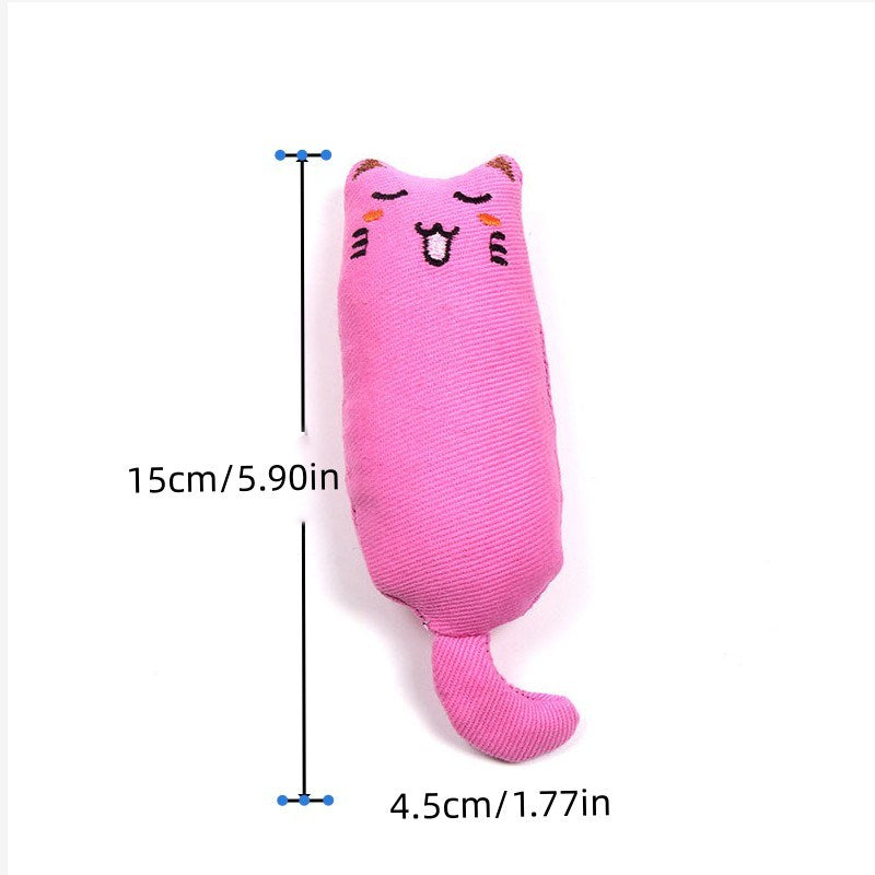 Cats Catnip Toy; Cat Chewing Toy Bite Resistant Catnip Toys For Cats; Catnip Filled Mice Shaped Toys