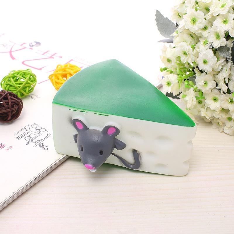 Sandwich Cat Safe Rubber Dog Toys Squeaky Chew Rubber Training Bite Dog Toys Interactive Mascotas Supplies Cats Pet Game