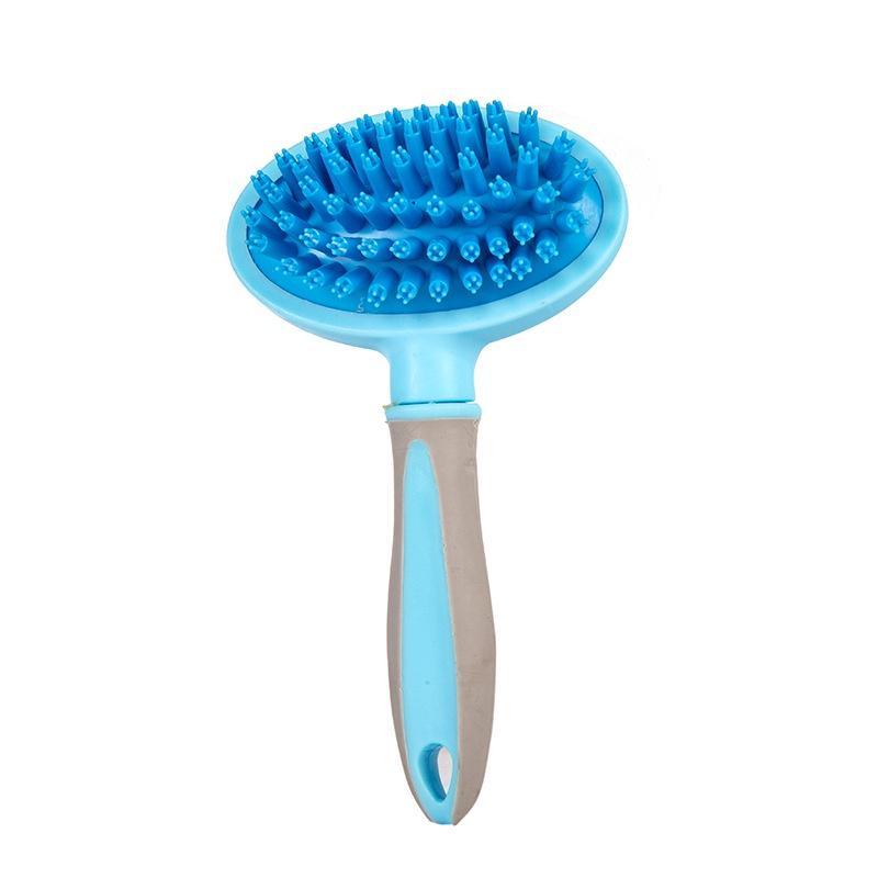 Dog brush High Quality Silicone Pet Dog Cat Grooming Comb Brush for Bathing Cleaning Massage Plastic Brush Comb for Dogs Cats