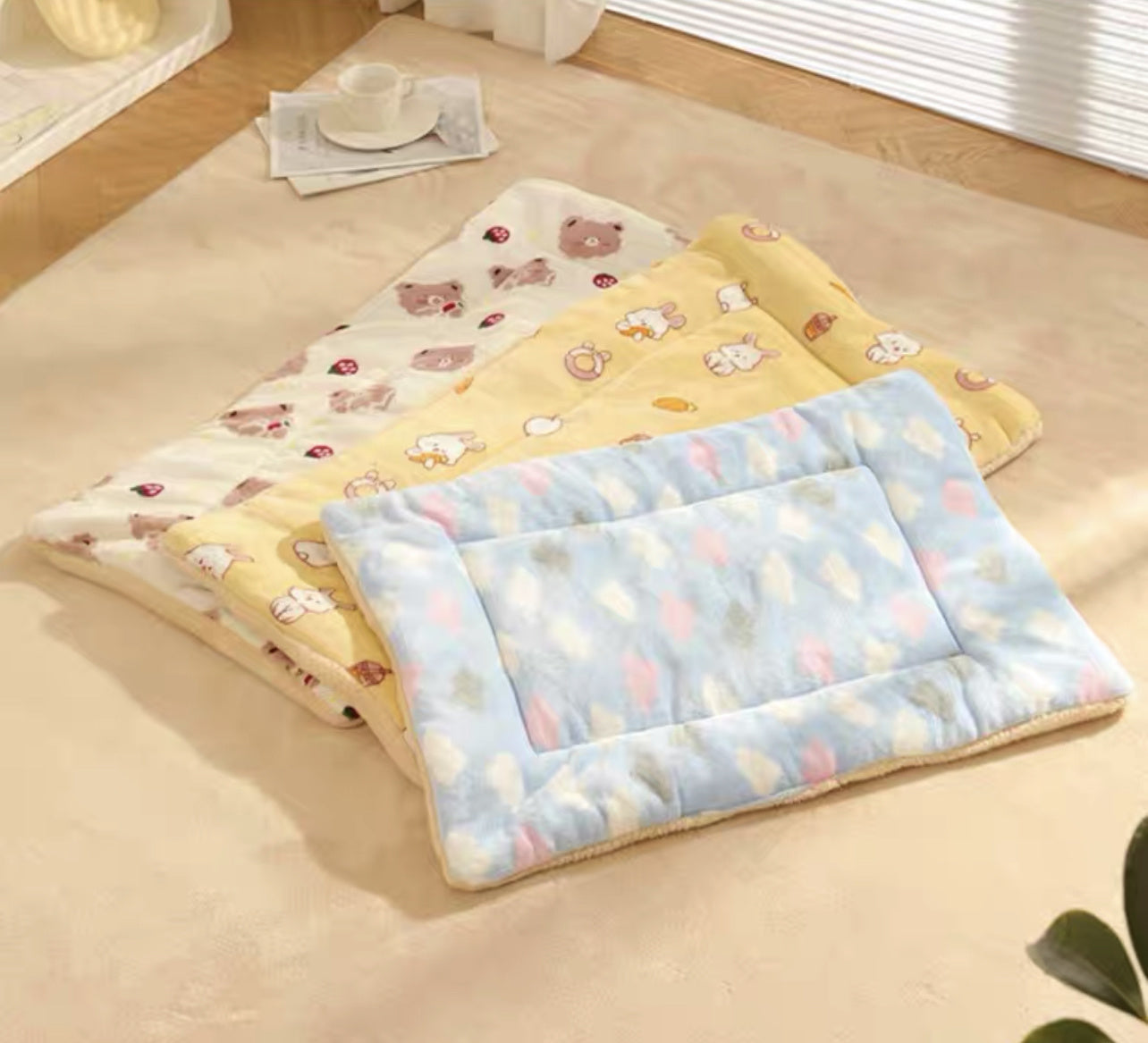 Pet Blanket Dog Cat Bed Winter Warm Mat Four Seasons Universal Blanket