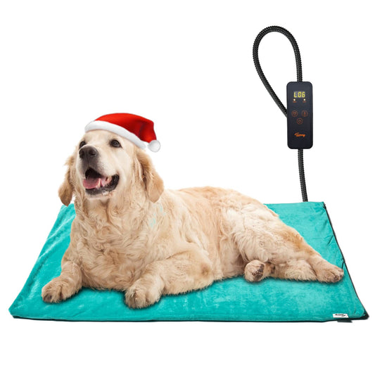 6 Adjustable Temperature Dog Cat Heating Pad with Timer