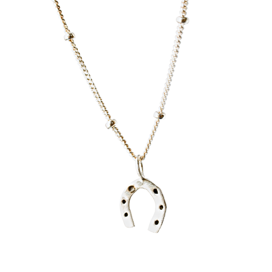 Tiny Horseshoe Necklace